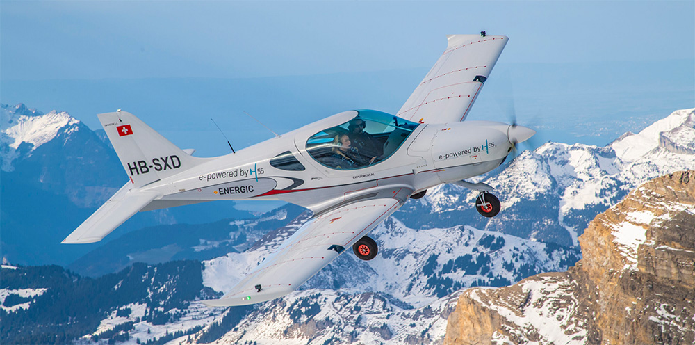 H55 Takes Electric Flight on a Cross-Country Tour B23Energic